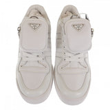 プラダ PRADA アディダス Re-Nylon フォーラム ローカット 2EG390 スニーカー ナイロン ホワイト メンズ【中古】【SAランク】