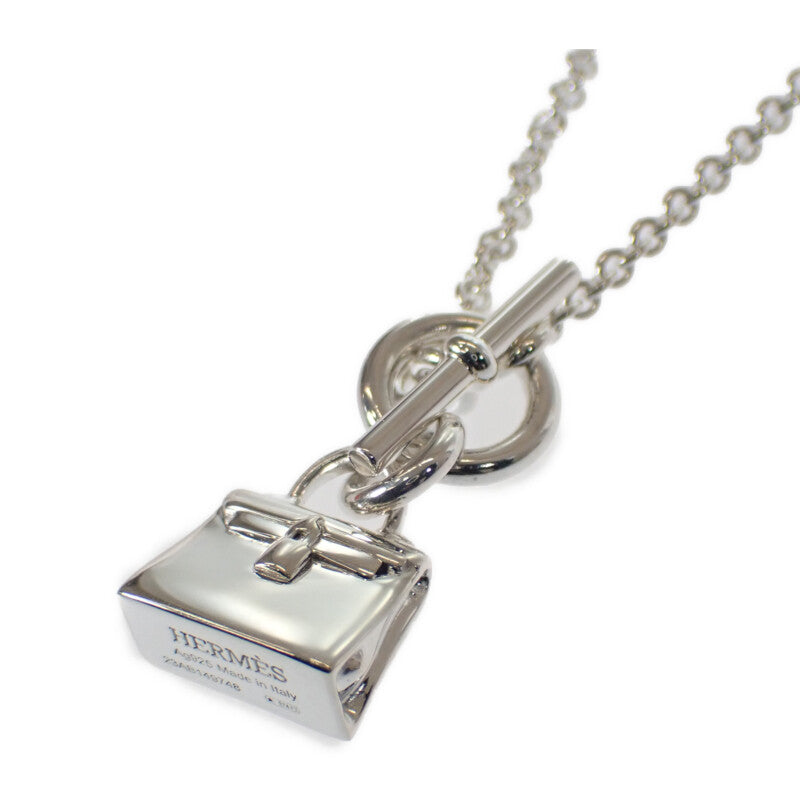 エルメス HERMES アミュレット ケリー H121325B00 ネックレス シルバー925 メンズ レディース【中古】【Aランク】