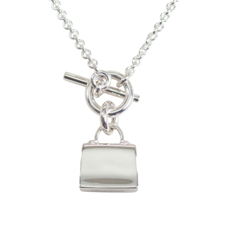 エルメス HERMES アミュレット ケリー H121325B00 ネックレス シルバー925 シルバー レディース メンズ【中古】【Aランク】