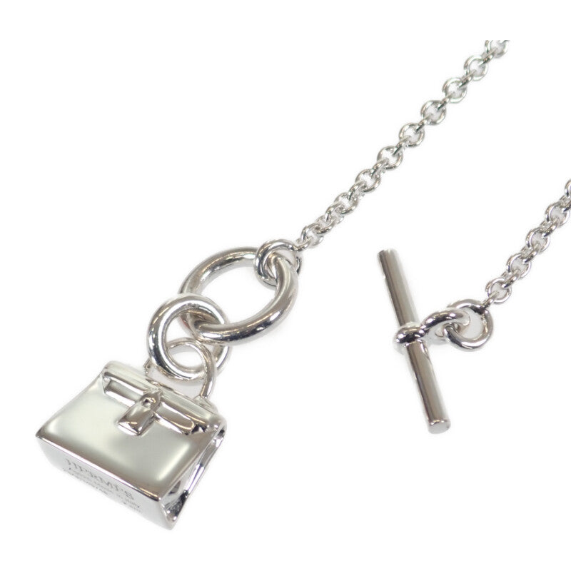 エルメス HERMES アミュレット ケリー H121325B00 ネックレス シルバー925 メンズ レディース【中古】【Aランク】