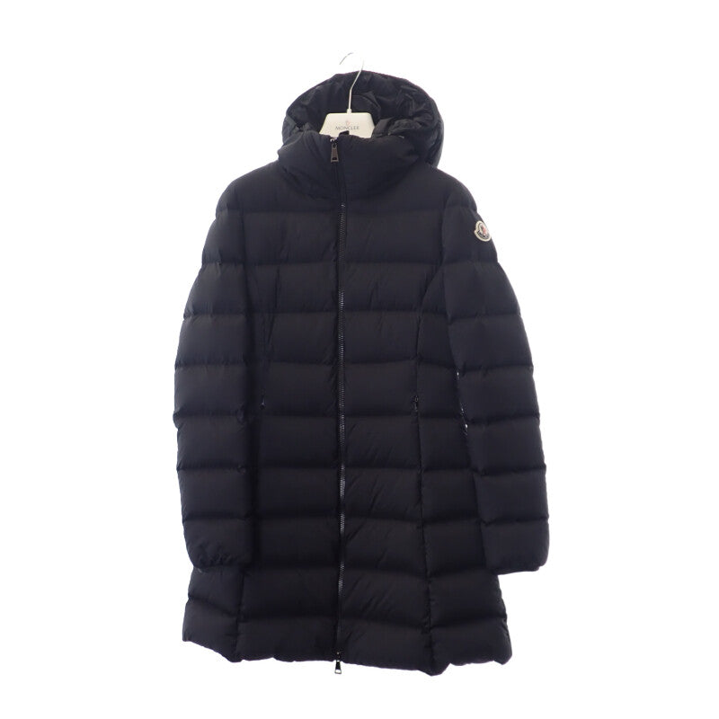 Aランク】モンクレール MONCLER Gie ロング F20931B53400_53333 ダウンジャケット ナイロン ブラック 0  メ【中古ブランド品通販ISEYA】