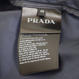 プラダ PRADA ボンバージャケット 48 SGH039_R121_I18 ナイロンジャケット ナイロン ネイビー メンズ【中古】【Aランク】