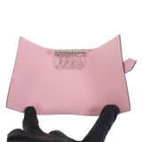 エルメス HERMES ベアン 4連 キーケース ヴォーエプソン モーヴシルベストル シルバー金具 レディース【中古】【SAランク】