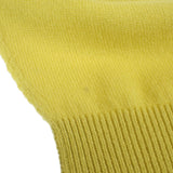 ルイヴィトン LOUIS VUITTON インサイドアウトニット L セーター カシミヤ シルク ナイロン イエロー メンズ【中古】【ABランク】