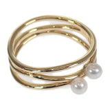 タサキ TASAKI 淡水真珠 11号 RC-4385-18KYG リング K18イエローゴールド 淡水パール レディース【中古】【Aランク】