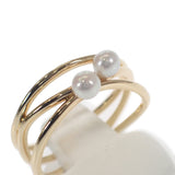 タサキ TASAKI 淡水真珠 11号 RC-4385-18KYG リング K18イエローゴールド 淡水パール レディース【中古】【Aランク】