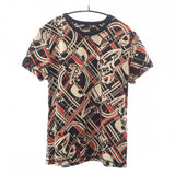 エルメス HERMES 無秩序 エ シェーヌ 38 H3H4619DX0234 半袖Tシャツ コットン ブラック メンズ レディース【中古】【Aランク】