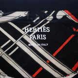 エルメス HERMES 無秩序 エ シェーヌ 38 H3H4619DX0234 半袖Tシャツ コットン ブラック メンズ レディース【中古】【Aランク】