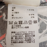 エルメス HERMES 無秩序 エ シェーヌ 38 H3H4619DX0234 半袖Tシャツ コットン ブラック メンズ レディース【中古】【Aランク】