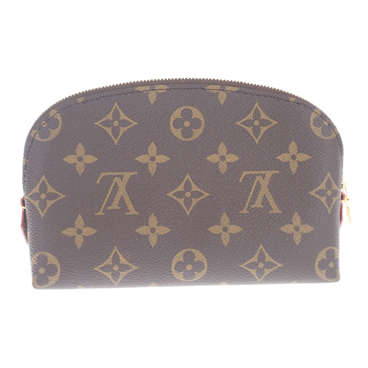 LOUIS VUITTON Pochette Cosmetic PM M47515 Monogram Pouch Brown Women's【Used】【S Rank】