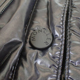 モンクレール MONCLER ショート 1 H20981A00053_5399E ダウンジャケット ナイロン シルバーフォックスファー アイボリー レディース【中古】【Aランク】