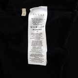 グッチ GUCCI GGブラッシュド フーデットジャケット XS 769546_XJF2X_1000 パーカー コットン ブラック メンズ レディース【中古】【Aランク】