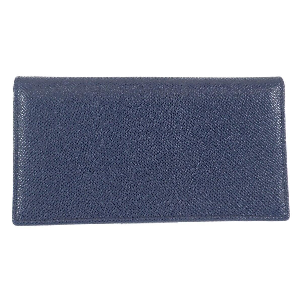 ブルガリ BVLGARI ブルガリ マン 283811 二つ折り財布 カーフ ネイビー メンズ【中古】【Aランク】