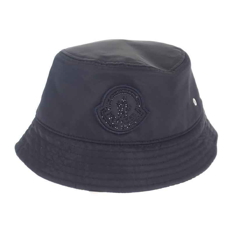 モンクレール MONCLER バケット I20933B00080_0U282 ハット サテン クリスタル ブラック メンズ【中古】【Sランク】