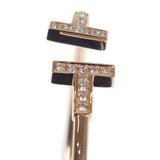ティファニー TIFFANY&Co. Tワイヤー L 60010769 ブレスレット K18ピンクゴールド ダイヤモンド レディース【中古】【Aランク】