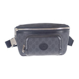 グッチ GUCCI GGラージ 733240_92THG_8563 ボディバッグ レザー GGスプリームキャンバス ブラック メンズ【中古】【Aランク】