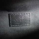 グッチ GUCCI GGラージ 733240_92THG_8563 ボディバッグ レザー GGスプリームキャンバス ブラック メンズ【中古】【Aランク】