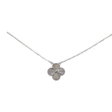 ヴァンクリーフ&アーペル Van Cleef & Arpels ヴィンテージアルハンブラ VCARP9XG00 ネックレス K18ホワイトゴールド レディース【中古】【Aランク】