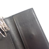 グッチ GUCCI GGエンボス 6連 625565_1W3AN_1000 キーケース レザー ブラック シルバー金具 メンズ レディース【中古】【ABランク】