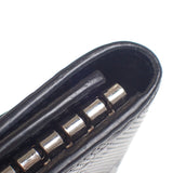 グッチ GUCCI GGエンボス 6連 625565_1W3AN_1000 キーケース レザー ブラック シルバー金具 メンズ レディース【中古】【ABランク】