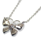 ディオール Dior ディオレットパピヨン DTE95009 ネックレス K18ホワイトゴールド ダイヤモンド レディース【中古】【Aランク】