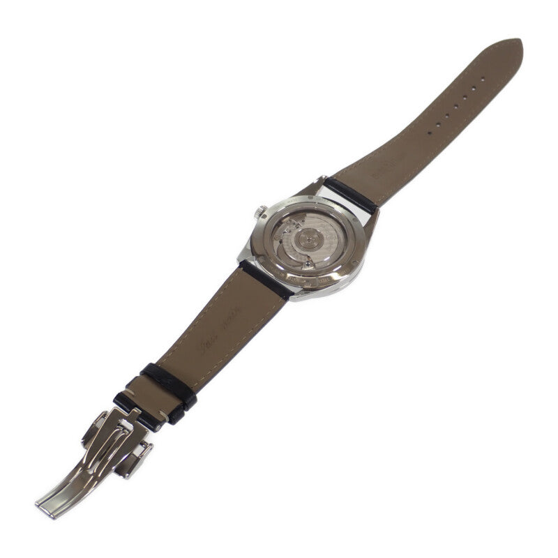 ベル&ロス Bell&Ross BR123 ヴィンテージOB オフィサー BRG123-BL-ST/SCR 腕時計 ステンレススチール レザー 自動巻き ブラック文字盤 メンズ【中古】【Aランク】