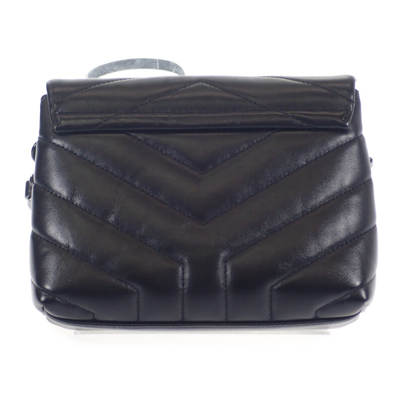 サンローラン SAINT LAURENT ルル トイバッグ 630951_DV708_1000 ショルダーバッグ カーフ ブラック レディース【中古】【Aランク】