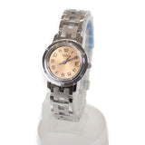 エルメス HERMES クリッパー CL4.210 腕時計 ステンレススチール クオーツ ピンク文字盤 レディース【中古】【ABランク】