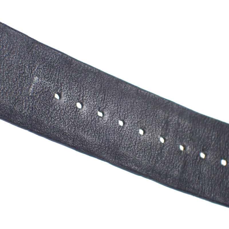 シャネル CHANEL マトラッセ Mサイズ H0116 腕時計 GP レザー クオーツ ブラック文字盤 レディース【中古】【ABランク】