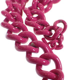 グッチ GUCCI GGマーモント ベルトバッグ 699757 ショルダーバッグ レザー フューシャピンク レディース【中古】【ABランク】