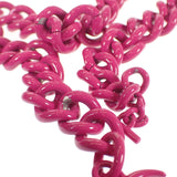 グッチ GUCCI GGマーモント ベルトバッグ 699757 ショルダーバッグ レザー フューシャピンク レディース【中古】【ABランク】