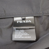 プラダ PRADA ロングコート 44 291367_S181_043 トレンチコート コットン ポリエステル ブラック メンズ レディース【中古】【ABランク】
