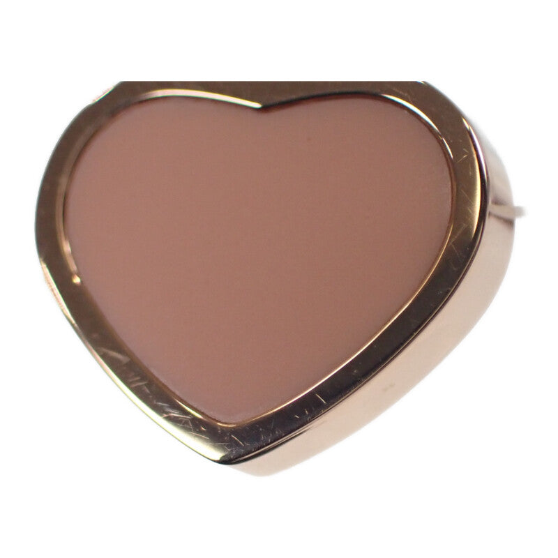 ショパール Chopard ハッピーハート 839482-5601 ピアス K18ピンクゴールド ロゼストーン レディース【中古】【Aランク】