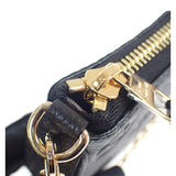 ルイヴィトン LOUIS VUITTON イージー・ポーチ チェーン M80349 ショルダーバッグ モノグラム・アンプラントレザー ノワール ブラック ゴールド金具 レディース【中古】【Sランク】