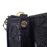 ルイヴィトン LOUIS VUITTON イージー・ポーチ チェーン M80349 ショルダーバッグ モノグラム・アンプラントレザー ノワール ブラック ゴールド金具 レディース【中古】【Sランク】