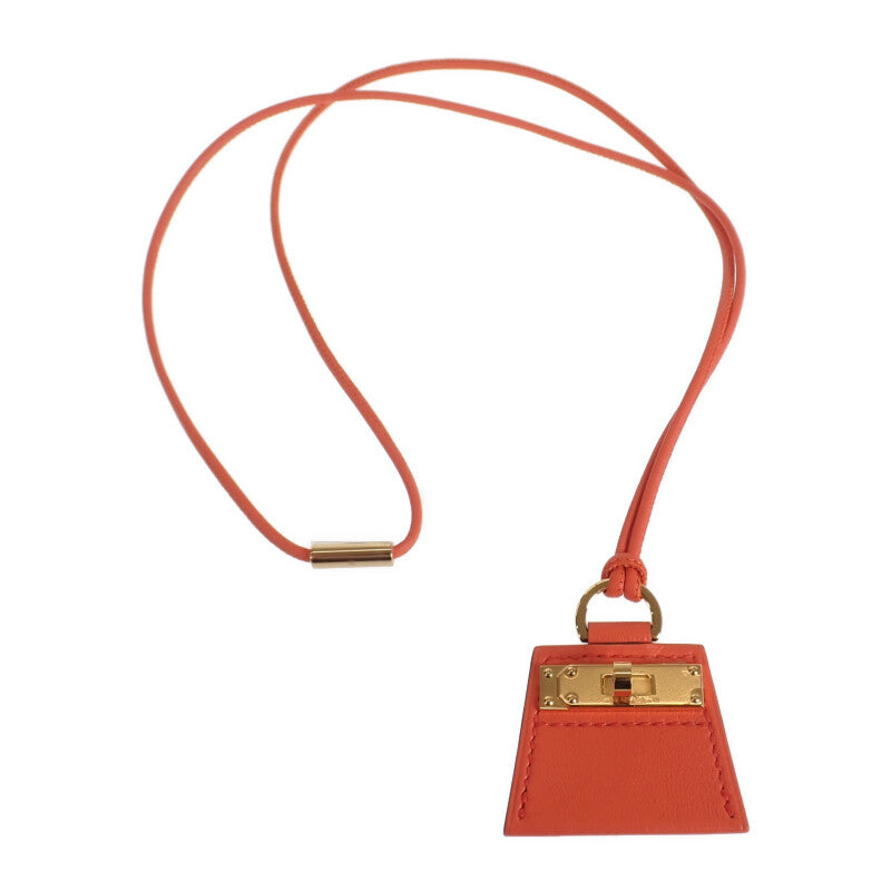 エルメス HERMES モンプティケリーPM ネックレス スイフト オランジュ 