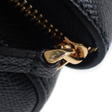 ディオール Dior カロ ダブルポーチ S7431UBAE ショルダーバッグ レザー ブラック レディース【中古】【Sランク】