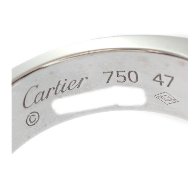 カルティエ CARTIER 2C ブークルセ 7号 B4071047 リング K18ホワイトゴールド ダイヤモンド 47 レディース【中古】【Aランク】
