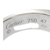 カルティエ CARTIER 2C ブークルセ 7号 B4071047 リング K18ホワイトゴールド ダイヤモンド 47 レディース【中古】【Aランク】