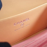 シャネル CHANEL ジップコインパース AP3716_B14928_NS838 コインケース キャビアスキン オレンジ シルバー金具 レディース【中古】【Aランク】