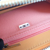 シャネル CHANEL ジップコインパース AP3716_B14928_NS838 コインケース キャビアスキン オレンジ シルバー金具 レディース【中古】【Aランク】