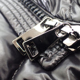 モンクレール MONCLER ロング I20931C00038_C0065 ダウンジャケット ナイロン ブラック サイズ00 レディース【中古】【Aランク】