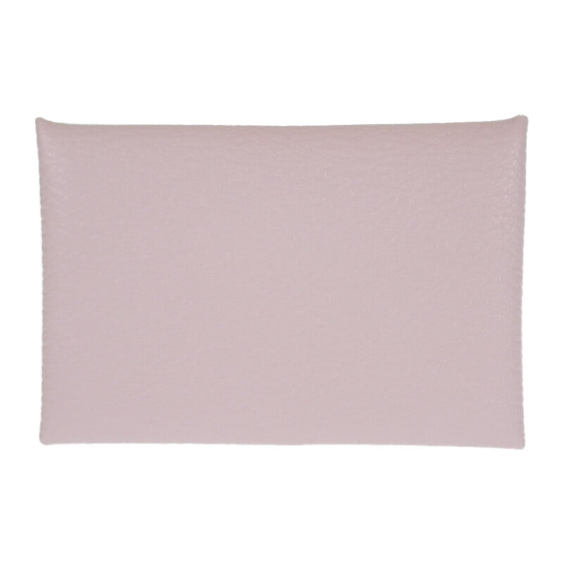 エルメス HERMES カルヴィ コインケース シェブルミゾル モーヴペール シルバー金具 メンズ レディース【中古】【SAランク】