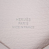 エルメス HERMES カルヴィ コインケース シェブルミゾル モーヴペール シルバー金具 メンズ レディース【中古】【SAランク】