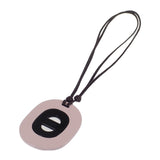 エルメス HERMES フィデリオ・ヴィラージュGM ラージ ネックレス バッファローホーン ラッカーウッド ピンク レディース【中古】【ABランク】