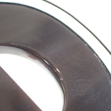 エルメス HERMES フィデリオ・ヴィラージュGM ラージ ネックレス バッファローホーン ラッカーウッド ピンク レディース【中古】【ABランク】