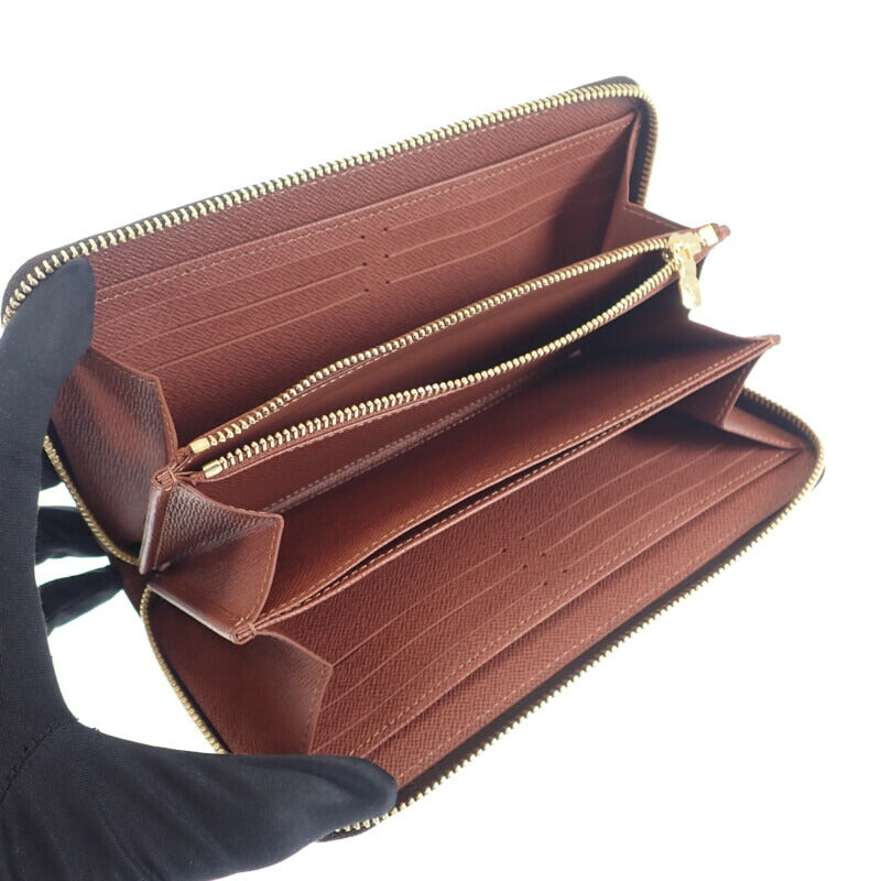 ルイヴィトン LOUIS VUITTON ジッピー ウォレット アルマニャック M42616 モノグラム 長財布 ブラウン レディース【中古】【Sランク】