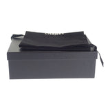 シャネル CHANEL エスパドリーユ ミュール G45590_B15919_NV733 サンダル ラムスキン ツイード ブラック #38C レディース【中古】【Sランク】