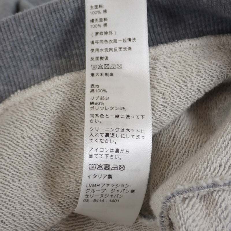 セリーヌ CELINE ルーズフーディー S 2Y321670Q.09GB パーカー コットン グレー メンズ【中古】【ABランク】