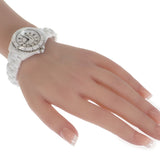 【並行輸入品】シャネル CHANEL J12 H5698 腕時計 ステンレススチール セラミック クオーツ ホワイト文字盤 レディース【中古】【Aランク】